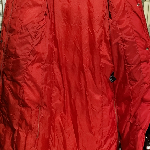 Eckōred Women's Winter Puffer Coat Heavy Warm Long Jacket With Fur Hood Size SP - Picture 10 of 16